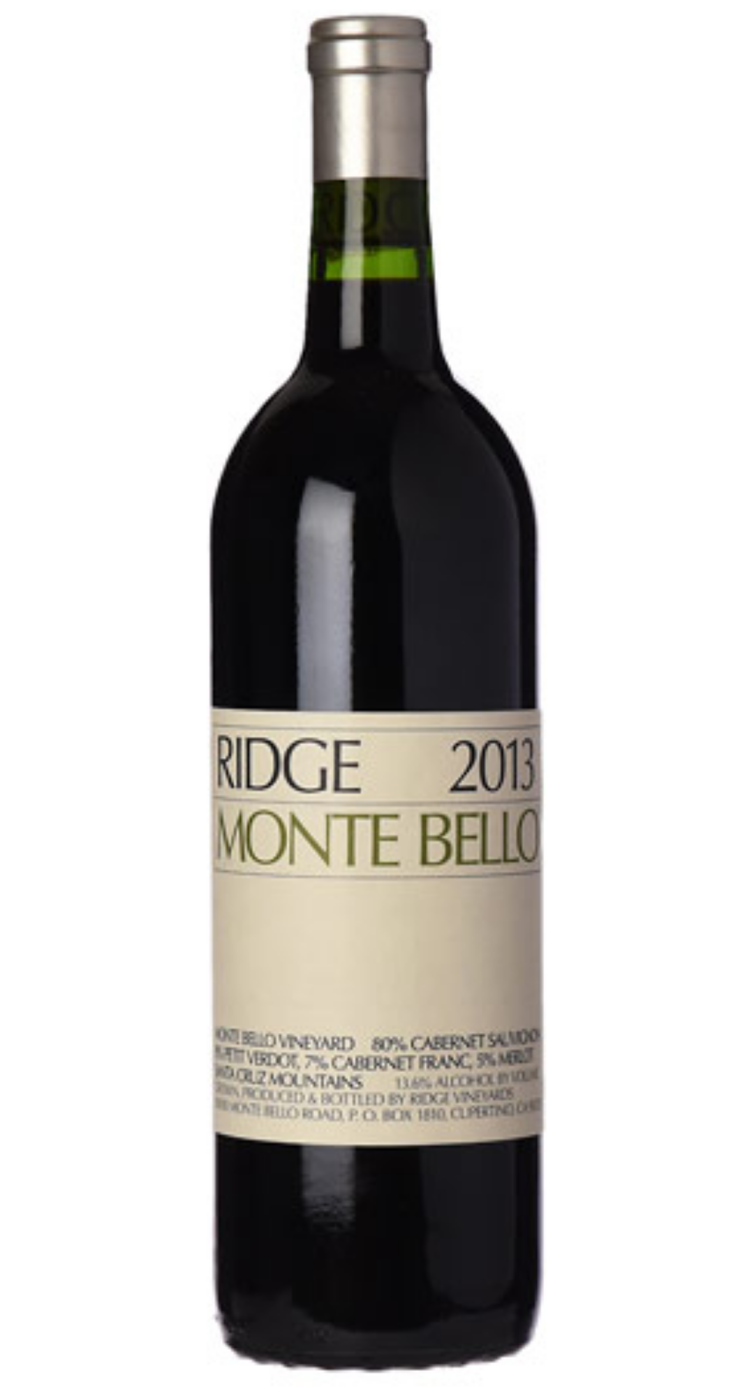 2013 Ridge Montebello Santa Cruz